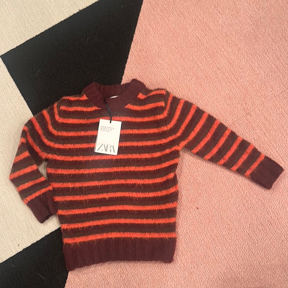 NWT Zara Kids Wool Blend Sweater Size 6-7